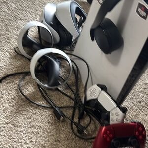 Sony PlayStation 5 Console Bundle - White and Black